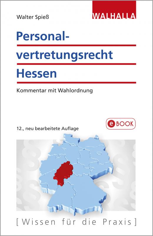 Cover-Bild Personalvertretungsrecht Hessen