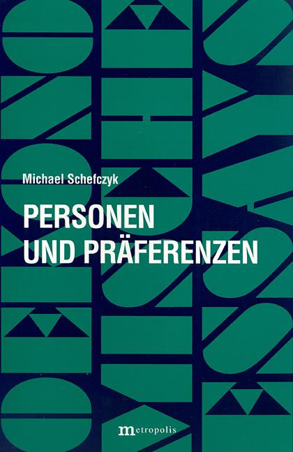 Cover-Bild Personen und Präferenzen