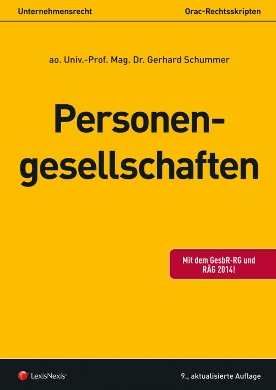 Cover-Bild Personengesellschaften