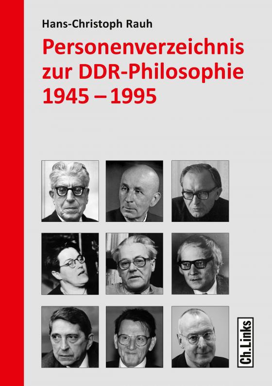 Cover-Bild Personenverzeichnis zur DDR-Philosophie 1945–1995