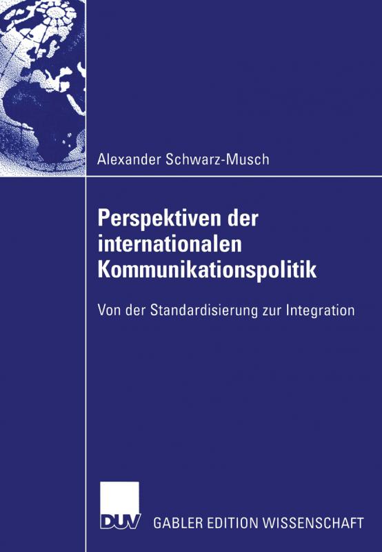 Cover-Bild Perspektiven der internationalen Kommunikationspolitik
