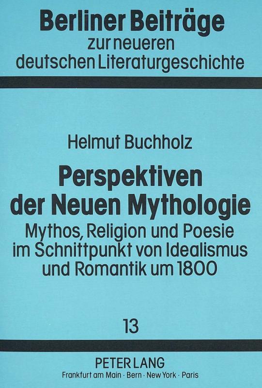 Cover-Bild Perspektiven der Neuen Mythologie