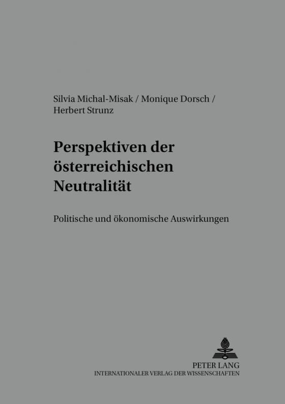 Cover-Bild Perspektiven der österreichischen Neutralität
