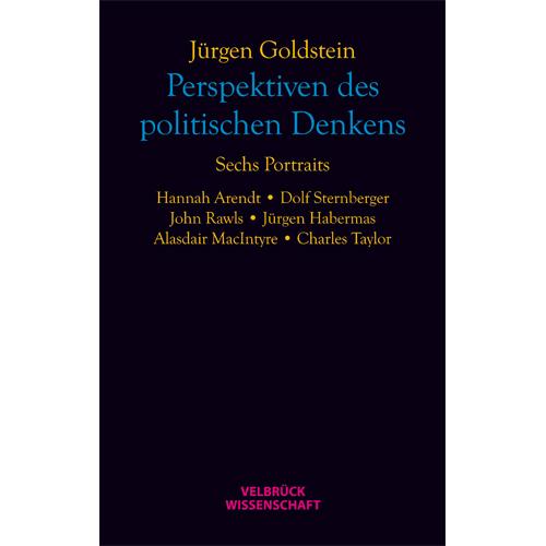 Cover-Bild Perspektiven des politischen Denkens