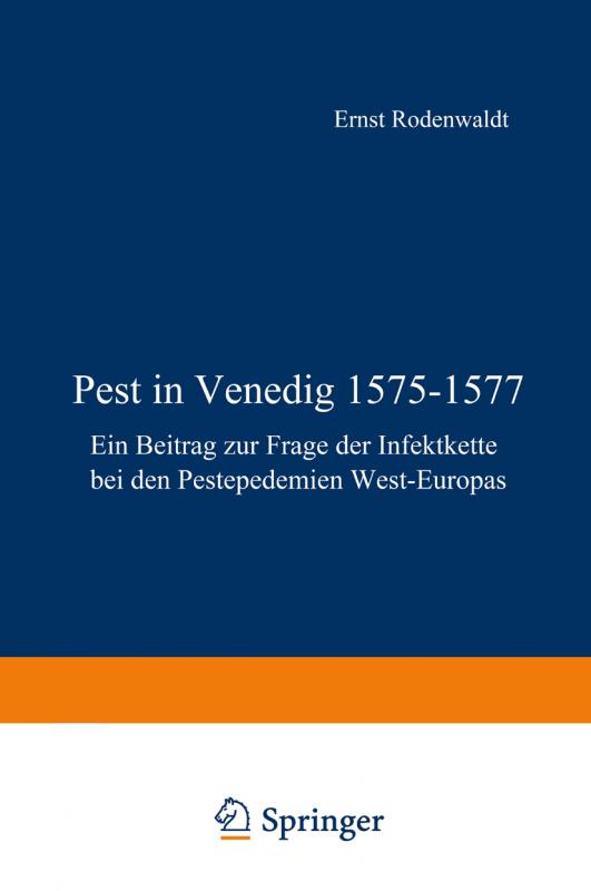 Cover-Bild Pest in Venedig 1575–1577