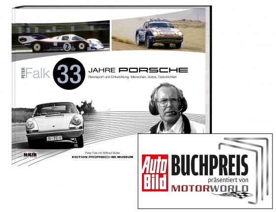 Cover-Bild Peter Falk - 33 Jahre Porsche Rennsport und Entwicklung