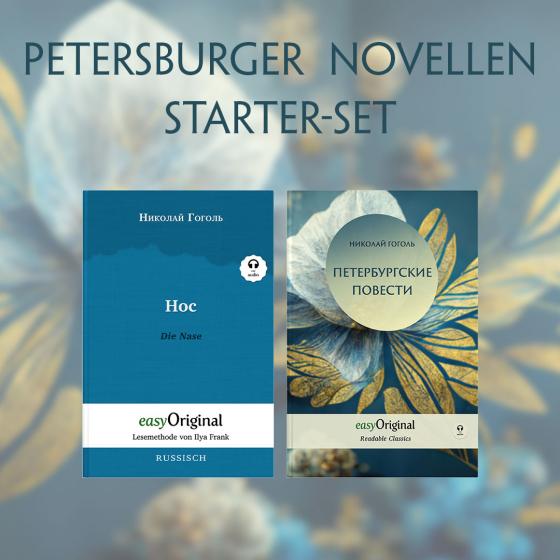 Cover-Bild Peterburgskiye Povesti (mit 2 MP3 Audio-CDs) - Starter-Set - Russisch-Deutsch