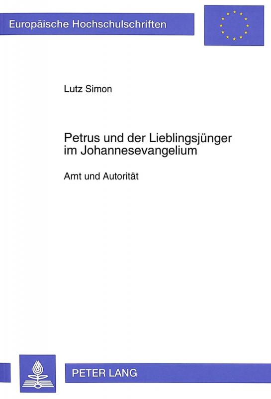 Cover-Bild Petrus und der Lieblingsjünger im Johannesevangelium