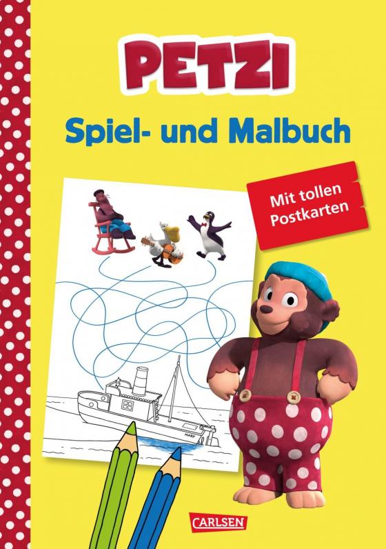 Cover-Bild Petzi: Spiel- und Malbuch