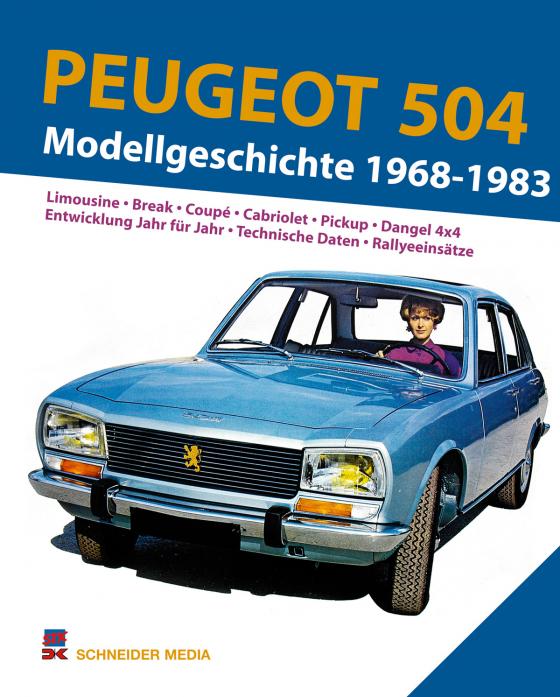 Cover-Bild Peugeot 504. Modellgeschichte 1968-1983