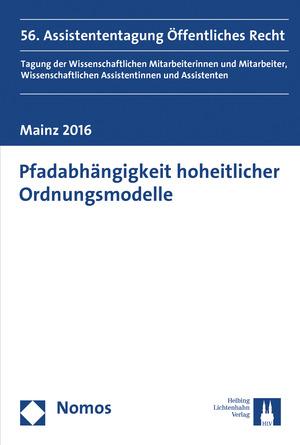 Cover-Bild Pfadabhängigkeit hoheitlicher Ordnungsmodelle