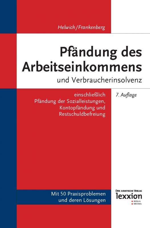 Cover-Bild Pfändung des Arbeitseinkommens und Verbraucherinsolvenz