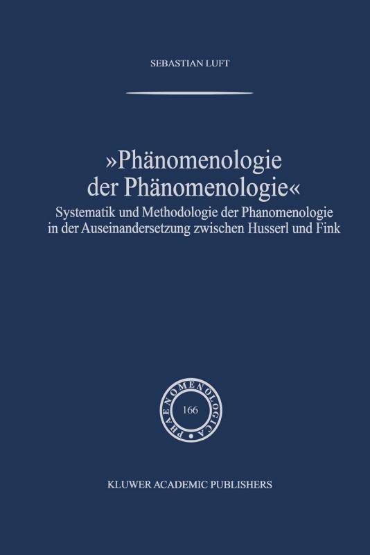 Cover-Bild Phänomenologie der Phänomenologie