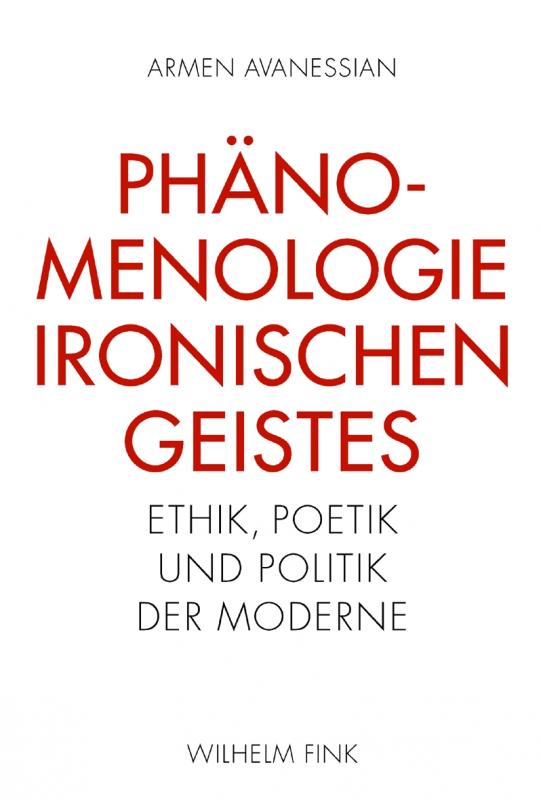 Cover-Bild Phänomenologie ironischen Geistes