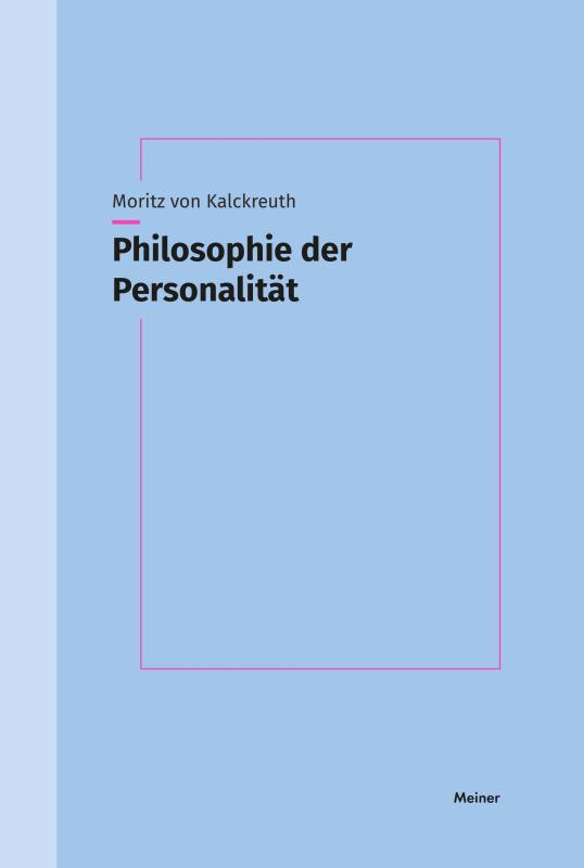 Cover-Bild Philosophie der Personalität