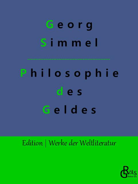 Cover-Bild Philosophie des Geldes