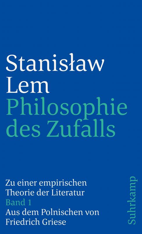 Cover-Bild Philosophie des Zufalls