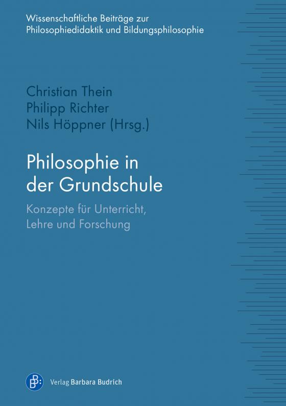 Cover-Bild Philosophie in der Grundschule