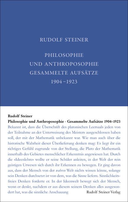 Cover-Bild Philosophie und Anthroposophie