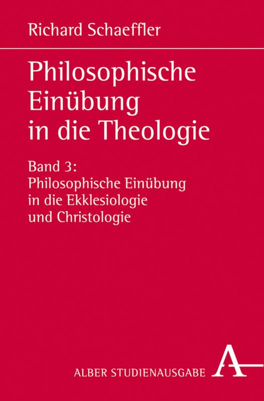 Cover-Bild Philosophische Einübung in die Theologie