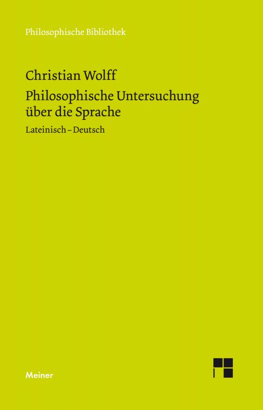 Cover-Bild Philosophische Untersuchung über die Sprache