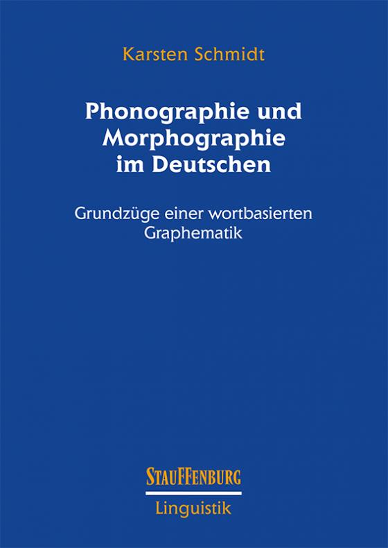 Cover-Bild Phonographie und Morphographie im Deutschen