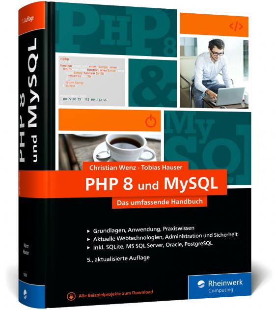 Cover-Bild PHP 8 und MySQL