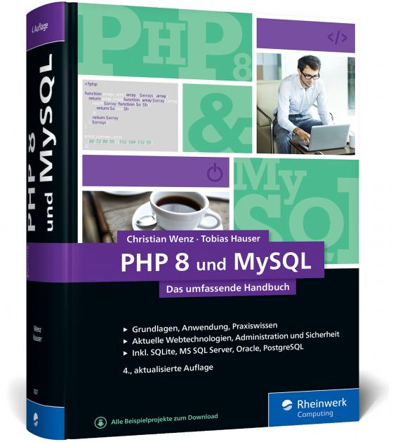 Cover-Bild PHP 8 und MySQL