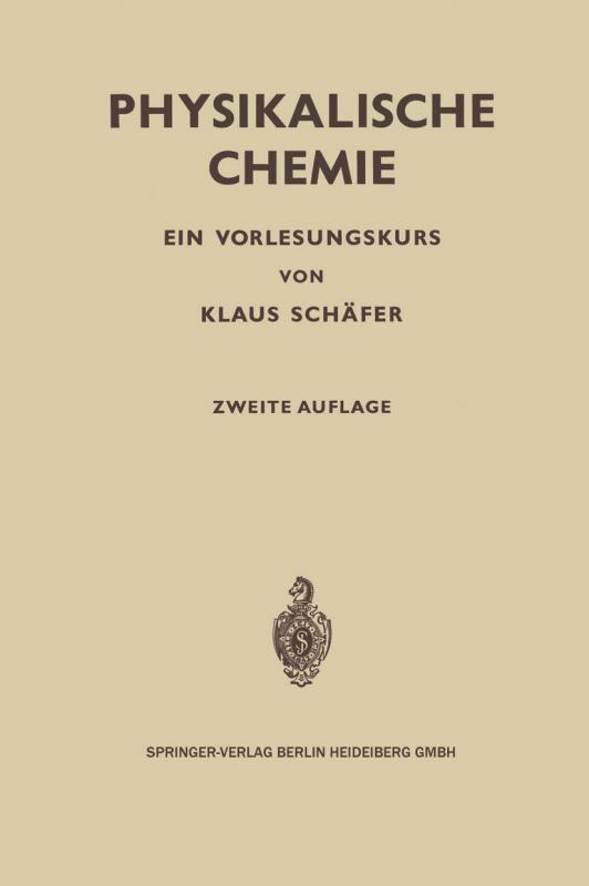 Cover-Bild Physikalische Chemie