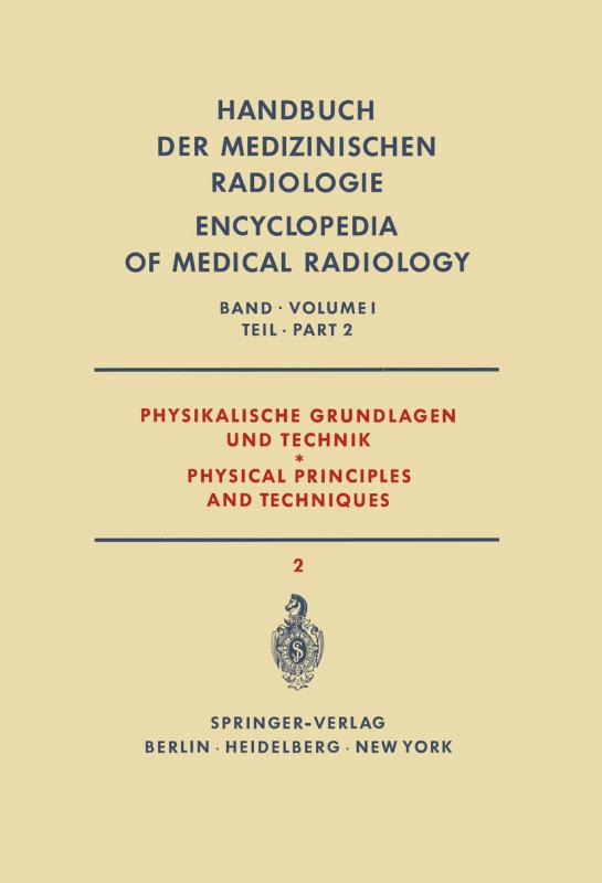 Cover-Bild Physikalische Grundlagen und Technik Teil 2 / Physical Principles and Techniques Part 2