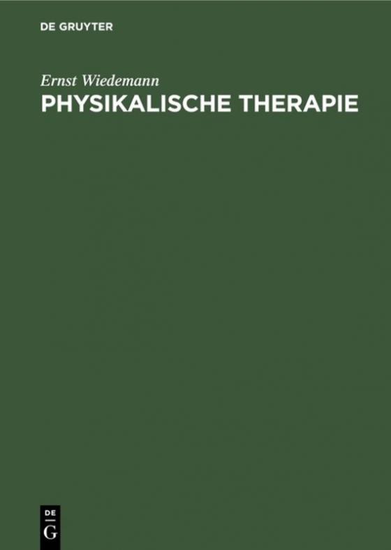 Cover-Bild Physikalische Therapie