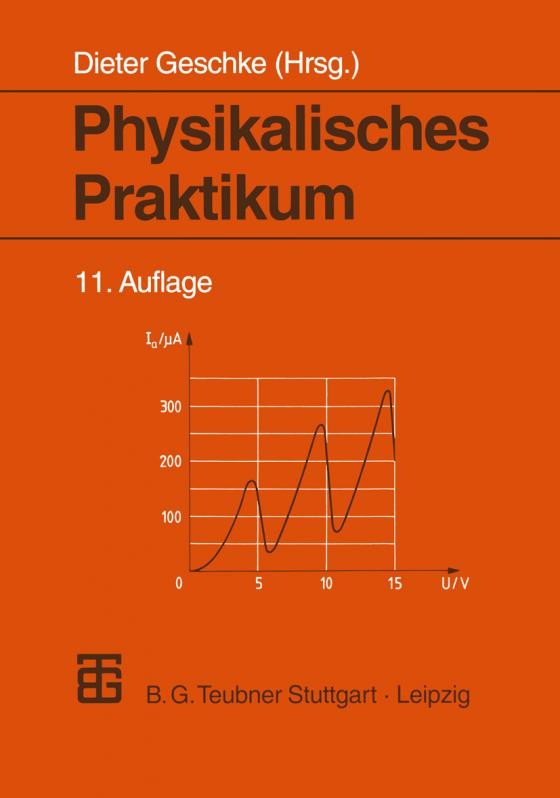 Cover-Bild Physikalisches Praktikum