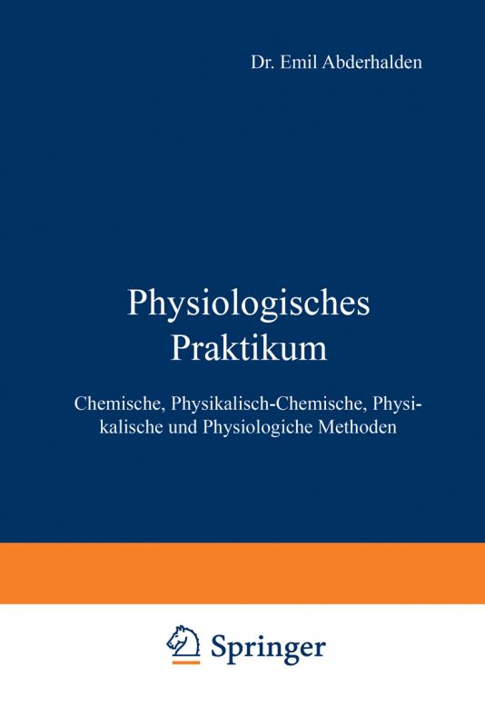 Cover-Bild Physiologisches Praktikum