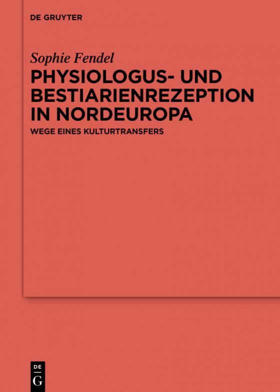 Cover-Bild Physiologus- und Bestiarienrezeption in Nordeuropa