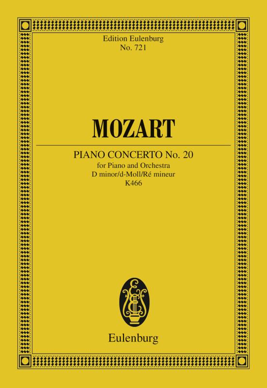 Cover-Bild Piano Concerto No. 20 D minor