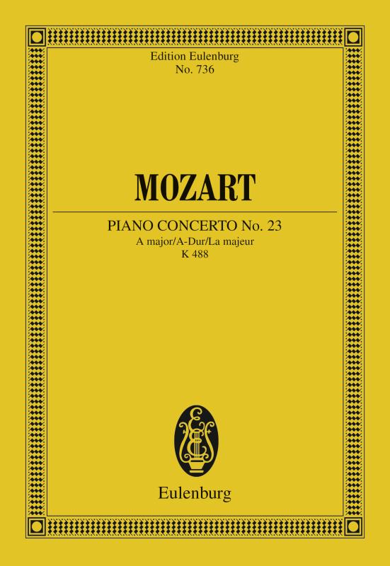 Cover-Bild Piano Concerto No. 23 A major