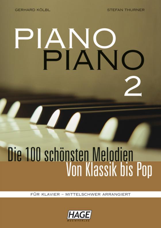 Cover-Bild Piano Piano 2 mittelschwer + 4 CDs