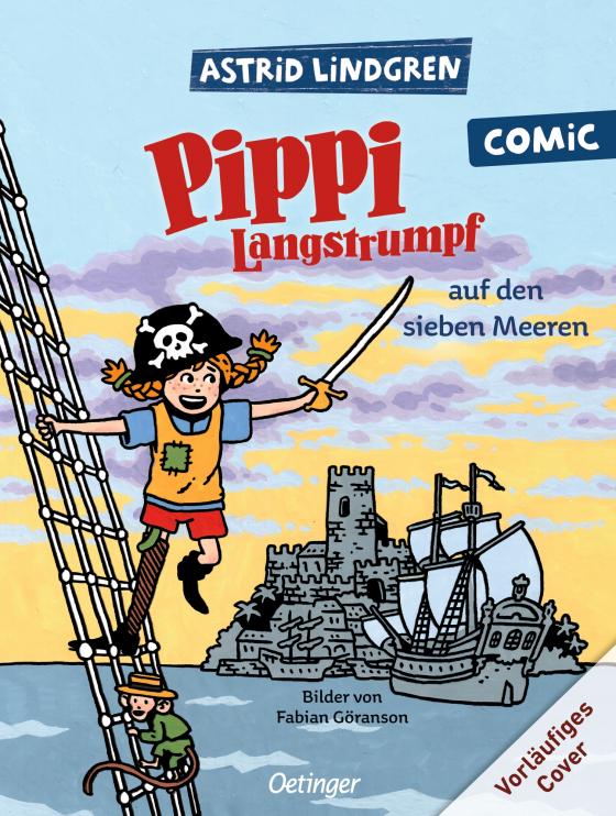 Cover-Bild Pippi auf den sieben Meeren