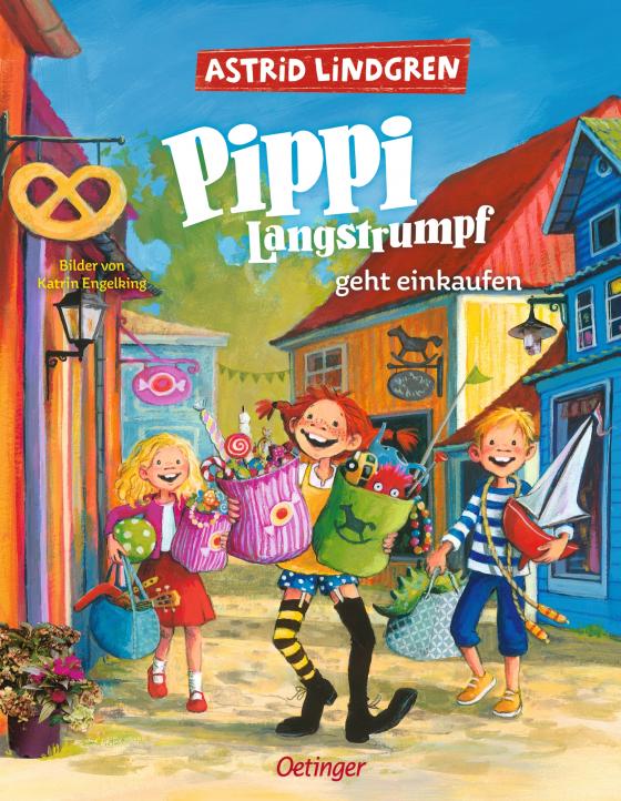 Cover-Bild Pippi Langstrumpf geht einkaufen