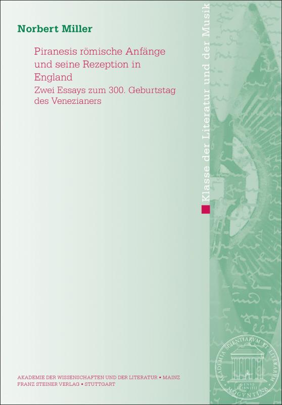 Cover-Bild Piranesis römische Anfänge und seine Rezeption in England