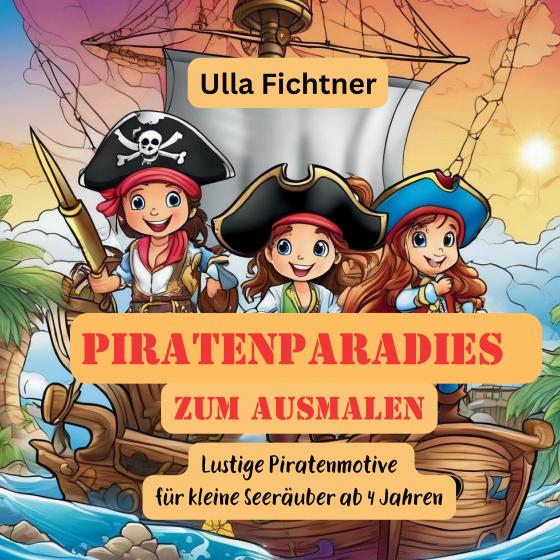 Cover-Bild Piratenparadies zum Ausmalen