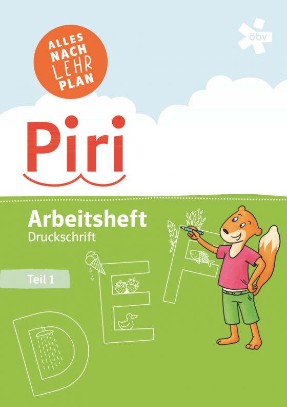 Cover-Bild Piri Fibel, Arbeitsheft Druckschrift