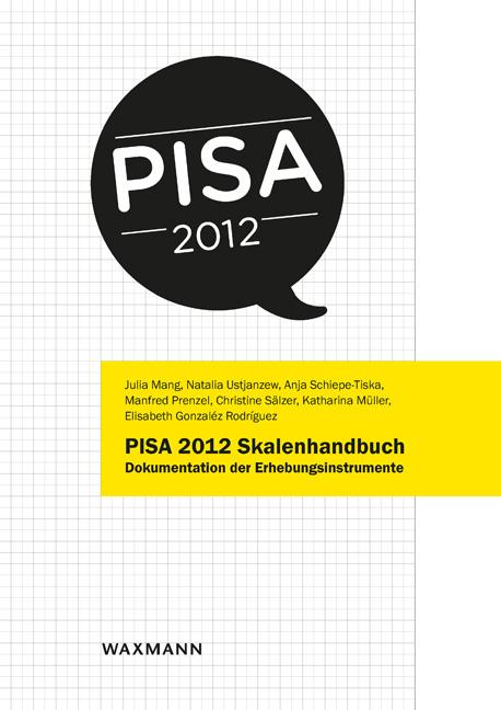 Cover-Bild PISA 2012 Skalenhandbuch