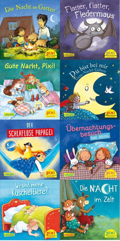 Cover-Bild Pixi-8er-Set 233: Pixi wünscht Gute Nacht (8x1 Exemplar)