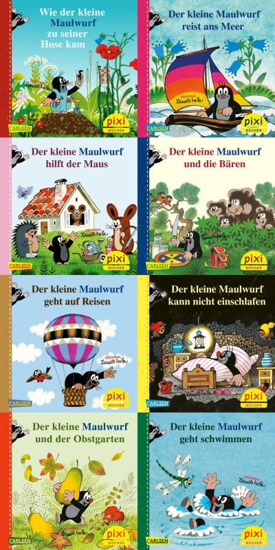 Cover-Bild Pixi-8er-Set 256: Der kleine Maulwurf (8x1 Exemplar)