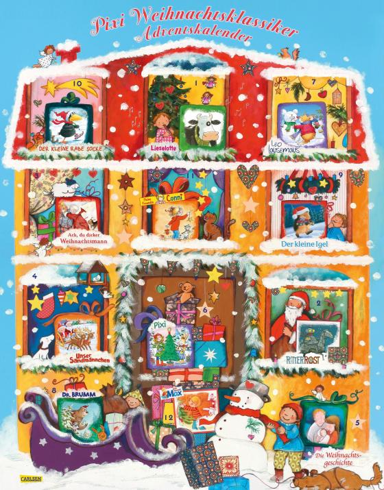 Cover-Bild Pixi Adventskalender mit Weihnachts-Bestsellern 2018