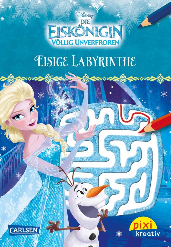 Cover-Bild Pixi kreativ 100: VE5 Disney: Die Eiskönigin - völlig unverfroren / Eisige Labyrinthe (5 Exemplare)