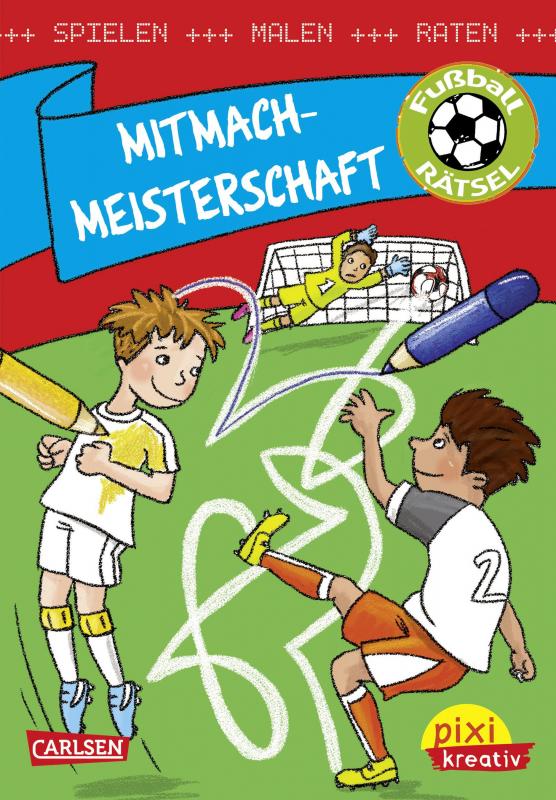 Cover-Bild Pixi kreativ 109: Mitmach-Meisterschaft: Spielen, Malen, Raten wie die Weltmeister!
