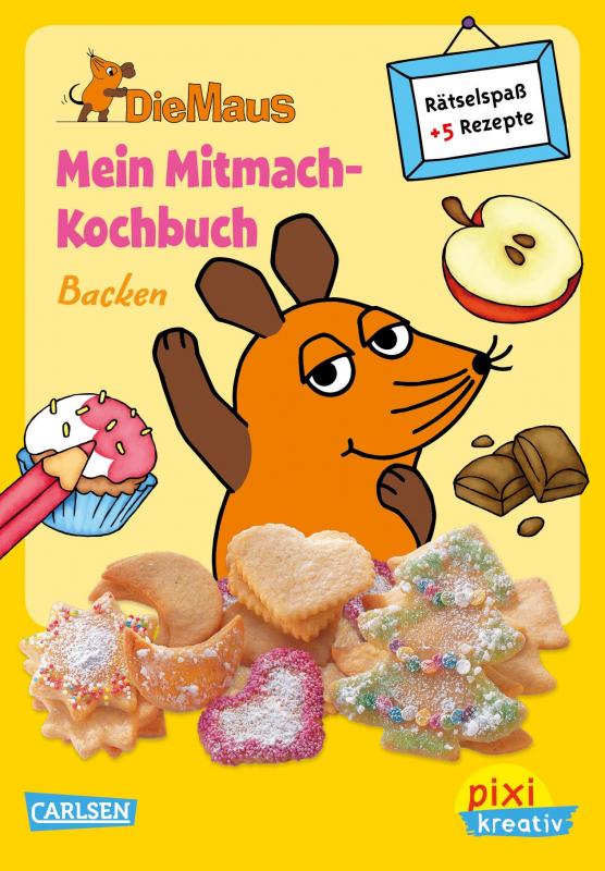 Cover-Bild Pixi kreativ 63: Die Maus: Mein Mitmach-Kochbuch: Backen