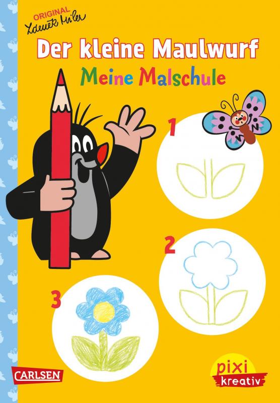 Cover-Bild Pixi kreativ 75: Der kleine Maulwurf: Meine Malschule